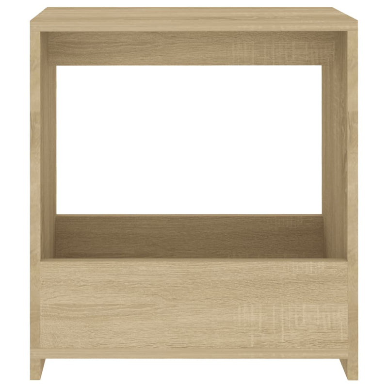 vidaXL sonoma-tölgy színű forgácslap kisasztal 50 x 26 x 50 cm