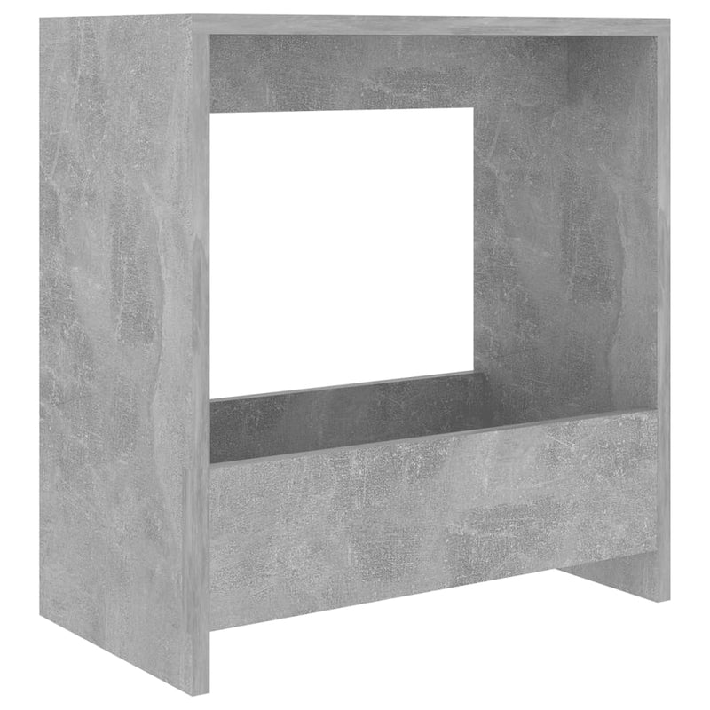 vidaXL betonszürke forgácslap kisasztal 50 x 26 x 50 cm