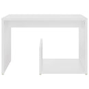 vidaXL fehér forgácslap kisasztal 59 x 36 x 38 cm