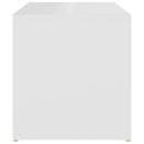 vidaXL fehér forgácslap kisasztal 59 x 36 x 38 cm