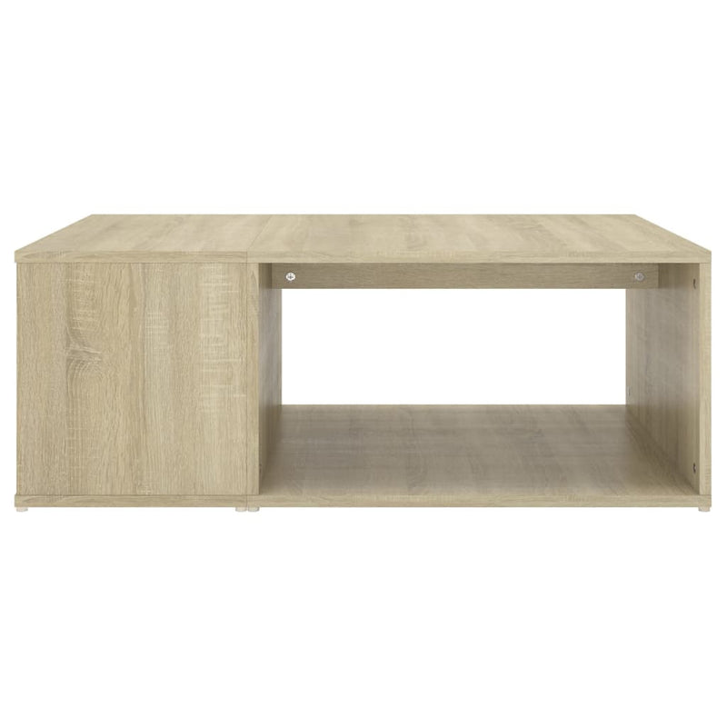 vidaXL sonoma tölgy színű szerelt fa dohányzóasztal 90 x 67 x 33 cm