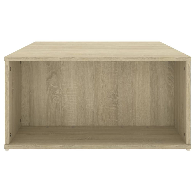 vidaXL sonoma tölgy színű szerelt fa dohányzóasztal 90 x 67 x 33 cm