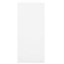 vidaXL fehér acél tolóajtós irodai szekrény 90 x 40 x 90 cm