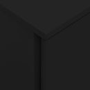 vidaXL fekete acél mobil iratszekrény 39 x 45 x 67 cm