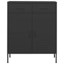 vidaXL antracitszürke acél tárolószekrény 80 x 35 x 101,5 cm