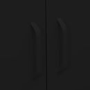 vidaXL fekete acél tárolószekrény 80 x 35 x 101,5 cm