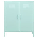 vidaXL mentazöld acél tárolószekrény 80 x 35 x 101,5 cm