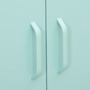 vidaXL mentazöld acél tárolószekrény 80 x 35 x 101,5 cm