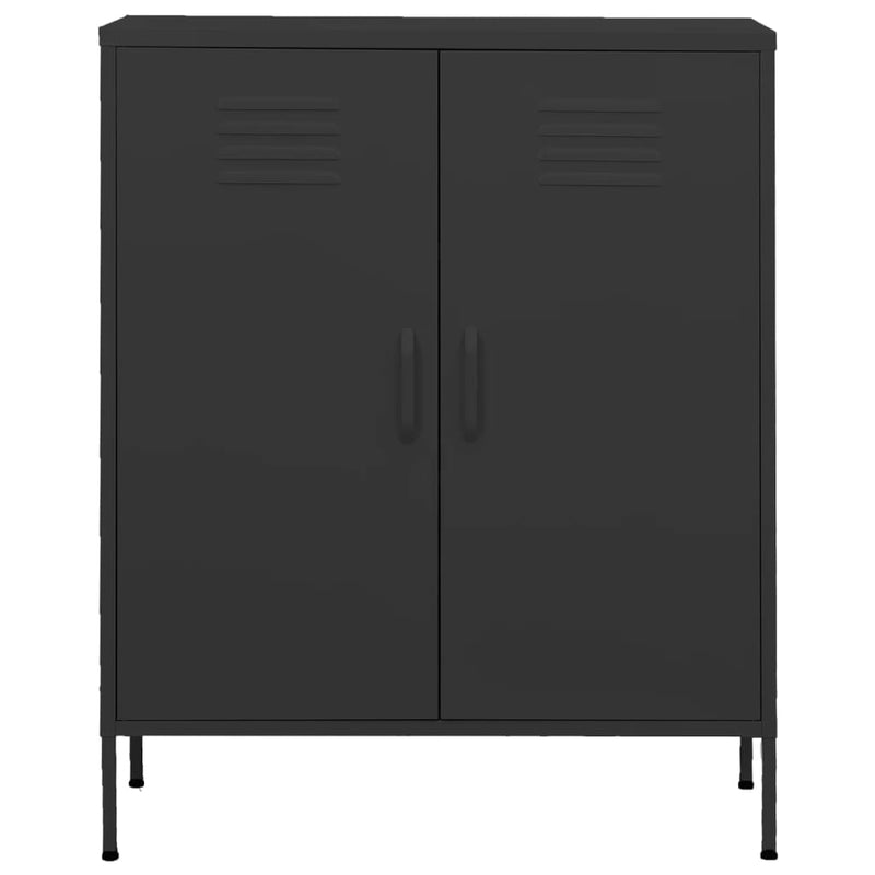 vidaXL antracitszürke acél tárolószekrény 80 x 35 x 101,5 cm