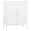 vidaXL fehér acél tárolószekrény 80 x 35 x 101,5 cm