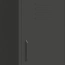 vidaXL antracitszürke acél tárolószekrény 42,5 x 35 x 101,5 cm