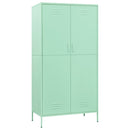 vidaXL mentazöld acél ruhásszekrény 90 x 50 x 180 cm