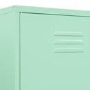 vidaXL mentazöld acél ruhásszekrény 90 x 50 x 180 cm