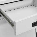 vidaXL világosszürke acél irodai szekrény 90 x 40 x 102 cm