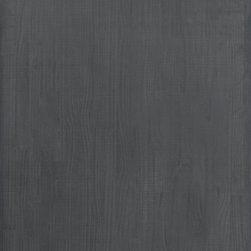 vidaXL szürke tömör fenyőfa tárolópolc 60 x 30 x 210 cm