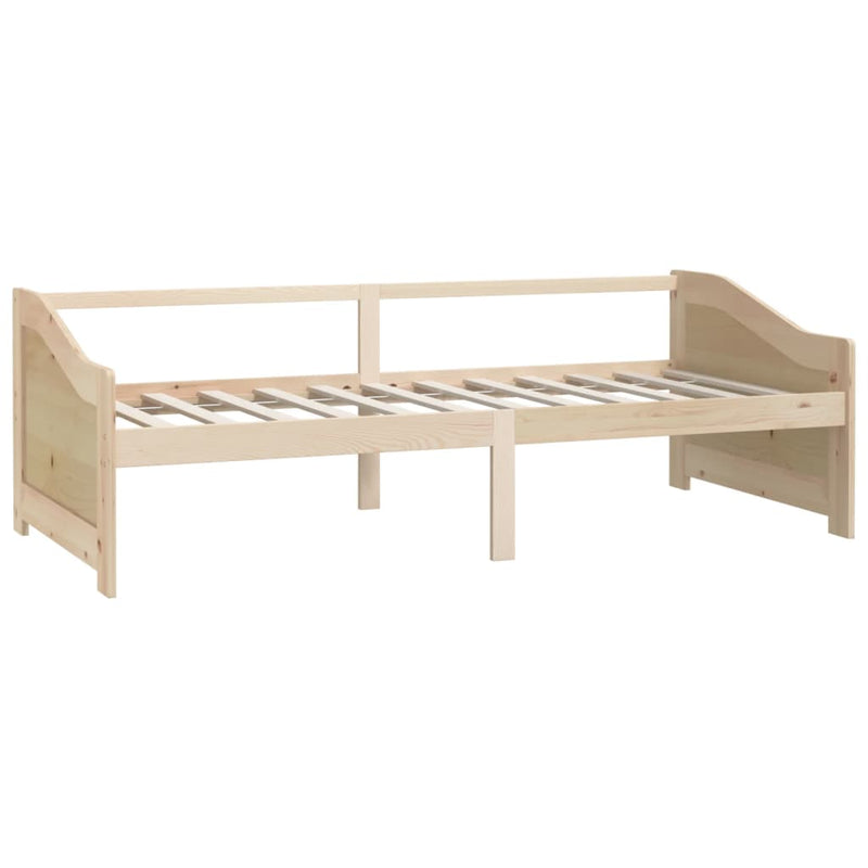 vidaXL 3 személyes tömör fenyőfa kanapéágy 90 x 200 cm