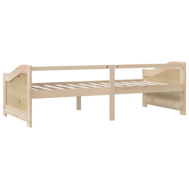 vidaXL 3 személyes tömör fenyőfa kanapéágy 90 x 200 cm