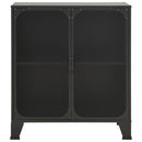 vidaXL szürke fém és MDF tárolószekrény 72 x 36 x 82 cm