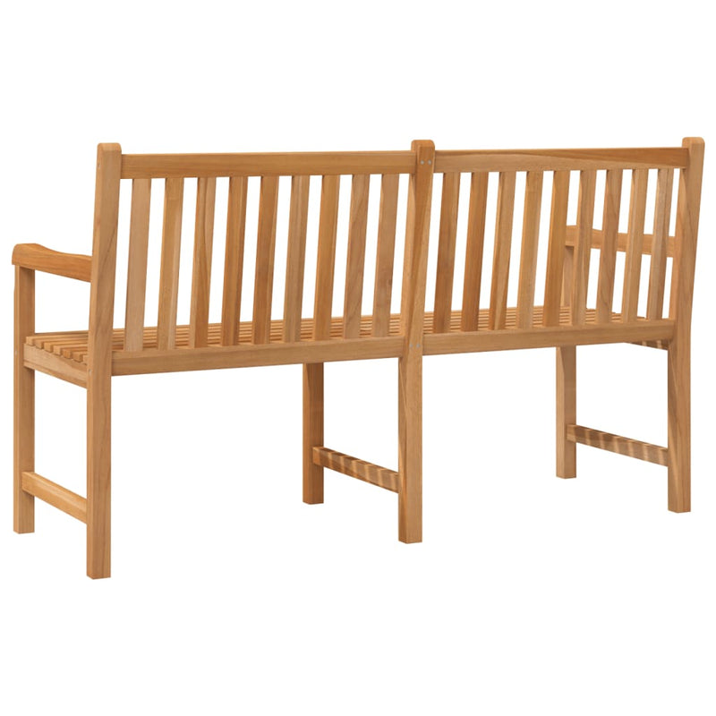vidaXL tömör tíkfa kerti pad 150 cm