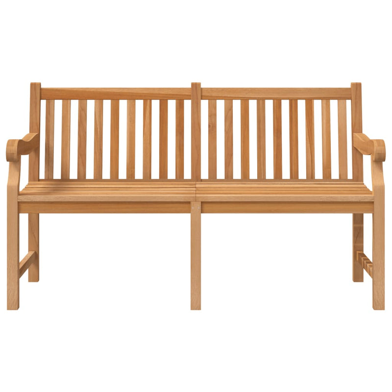 vidaXL tömör tíkfa kerti pad 150 cm