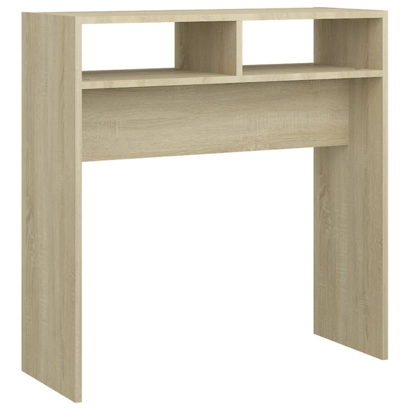 vidaXL sonoma tölgy színű szerelt fa tálalóasztal 78 x 30 x 80 cm