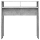 vidaXL betonszürke szerelt fa tálalóasztal 78 x 30 x 80 cm