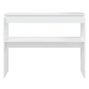 vidaXL fehér szerelt fa tálalóasztal 102 x 30 x 80 cm
