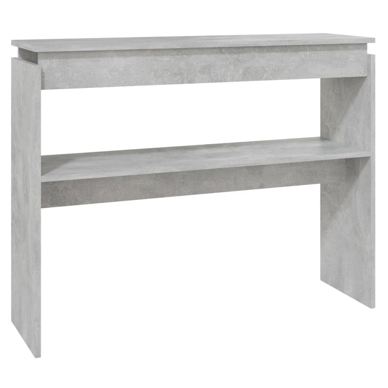 vidaXL betonszürke szerelt fa tálalóasztal 102 x 30 x 80 cm