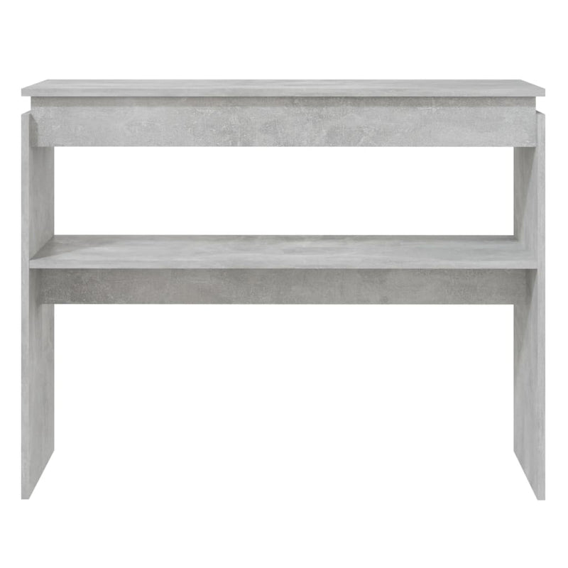 vidaXL betonszürke szerelt fa tálalóasztal 102 x 30 x 80 cm