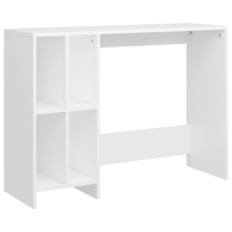 vidaXL fehér szerelt fa laptopasztal 102,5 x 35 x 75 cm