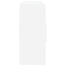 vidaXL fehér szerelt fa tálalószekrény 105 x 30 x 70 cm