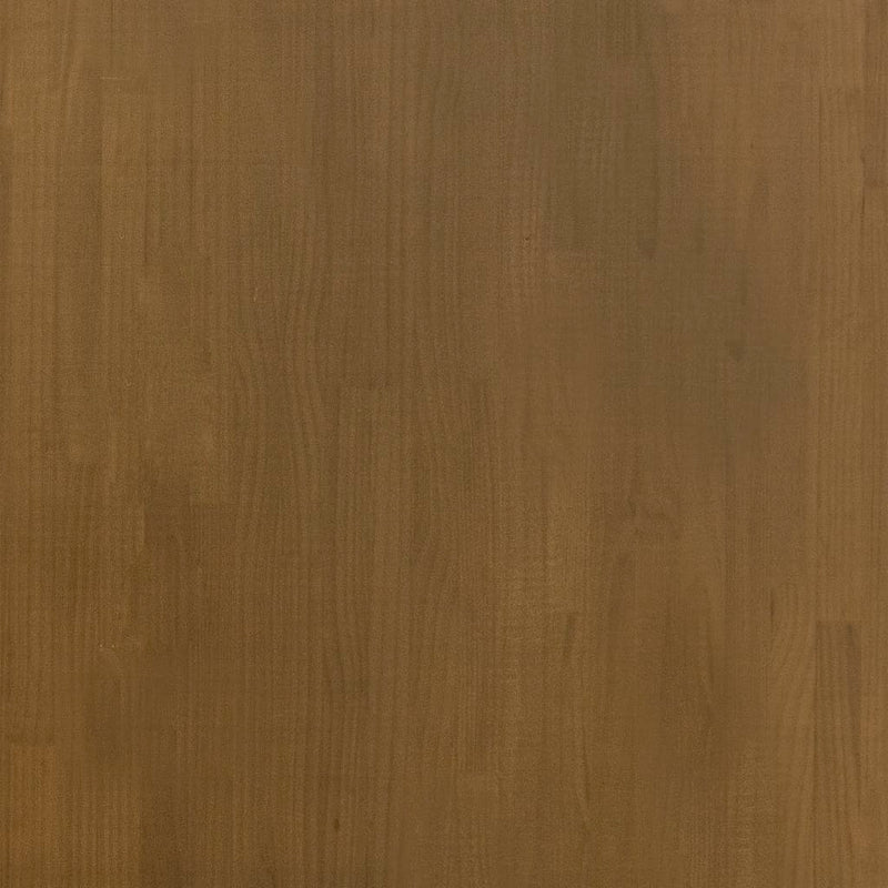 vidaXL mézbarna tömör fenyőfa éjjeliszekrény 60 x 36 x 64 cm