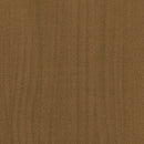 vidaXL 2 db mézbarna tömör fenyőfa éjjeliszekrény 40 x 30,5 x 40 cm