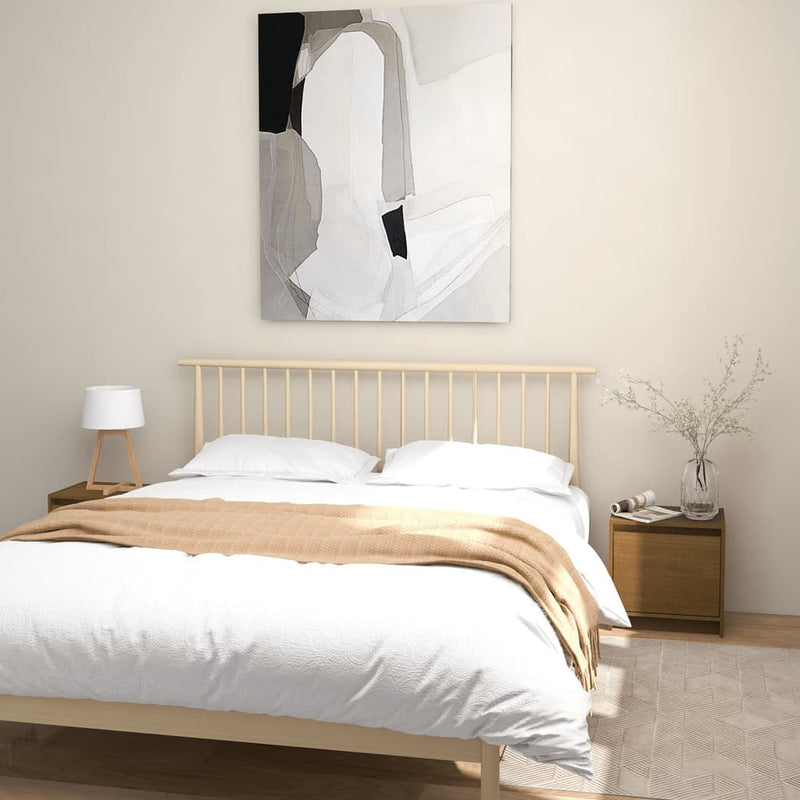 vidaXL 2 db mézbarna tömör fenyőfa éjjeliszekrény 40 x 30,5 x 40 cm