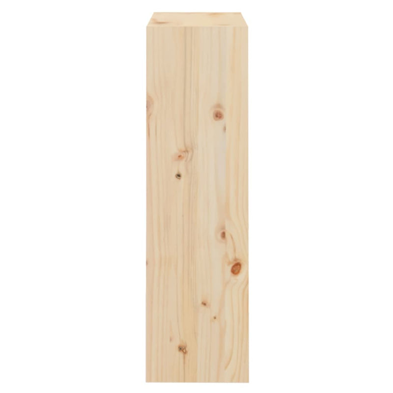 vidaXL tömör fenyőfa könyvszekrény/térelválasztó 60 x 30 x 103,5 cm
