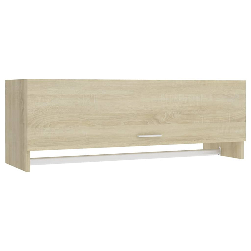 vidaXL sonoma tölgy színű szerelt fa ruhásszekrény 100 x 32,5 x 35 cm