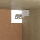 vidaXL sonoma tölgy színű szerelt fa ruhásszekrény 100 x 32,5 x 35 cm