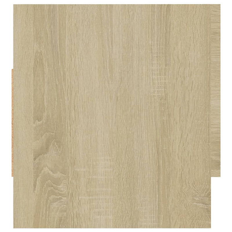vidaXL sonoma tölgy színű szerelt fa ruhásszekrény 70 x 32,5 x 35 cm