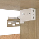 vidaXL sonoma tölgy színű szerelt fa ruhásszekrény 70 x 32,5 x 35 cm