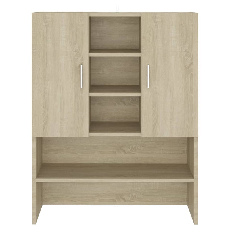 vidaXL sonoma tölgy színű mosógépszekrény 70,5 x 25,5 x 90 cm