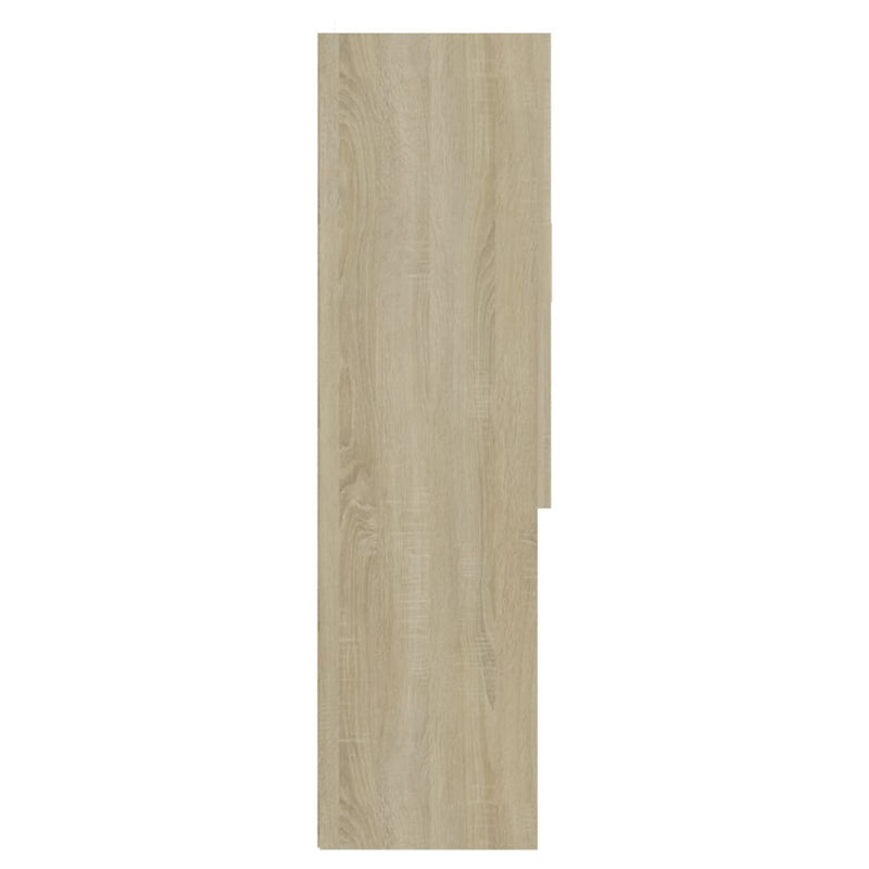 vidaXL sonoma tölgy színű mosógépszekrény 70,5 x 25,5 x 90 cm