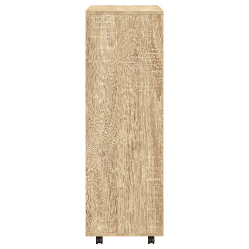vidaXL sonoma tölgy színű szerelt fa ruhásszekrény 80 x 40 x 110 cm