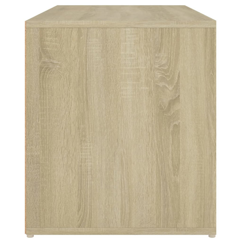 vidaXL sonoma tölgy színű szerelt fa előszoba pad 80 x 40 x 45 cm