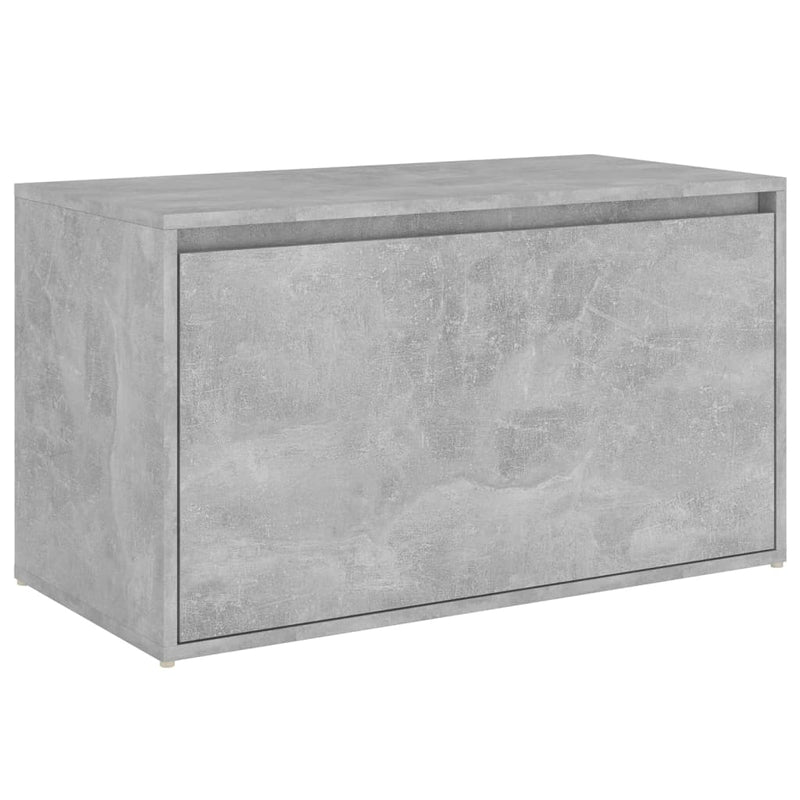 vidaXL betonszürke szerelt fa előszobapad 80 x 40 x 45 cm