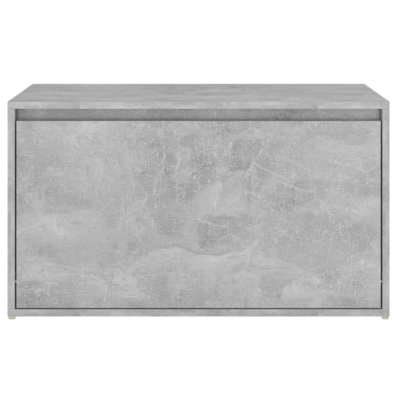 vidaXL betonszürke szerelt fa előszobapad 80 x 40 x 45 cm