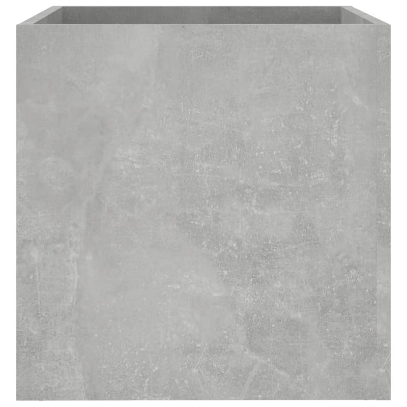 vidaXL betonszürke szerelt fa virágtartó 40 x 40 x 40 cm