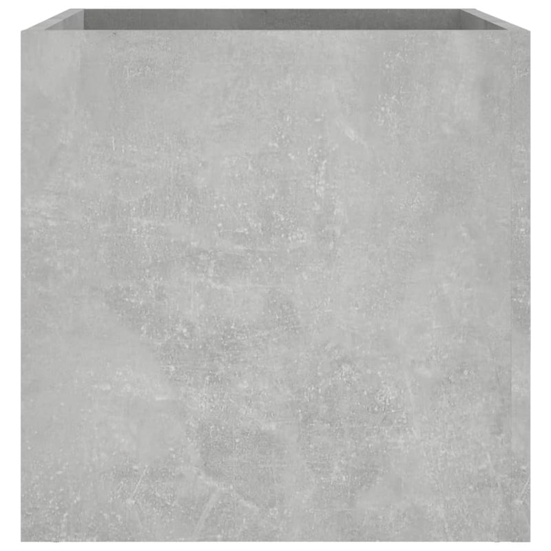 vidaXL betonszürke szerelt fa virágtartó 40 x 40 x 40 cm