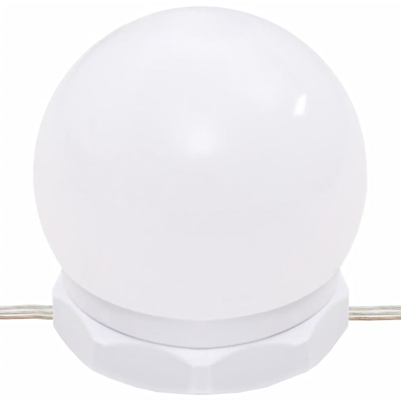 vidaXL sonoma tölgy tükrös szekrény LED-ekkel 60 x 31,5 x 62 cm