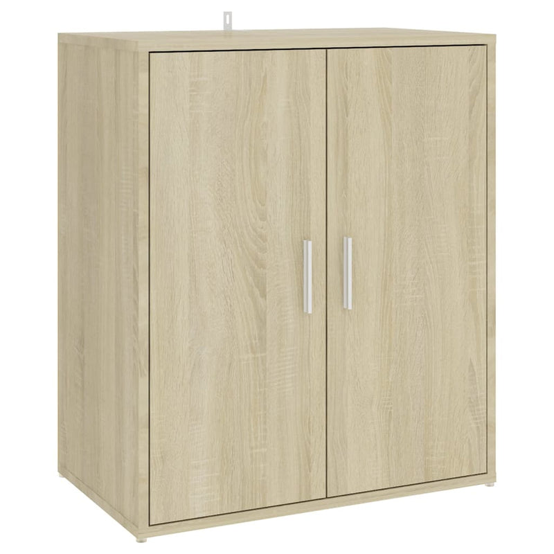 vidaXL sonoma tölgy színű szerelt fa cipősszekrény 60 x 35 x 70 cm