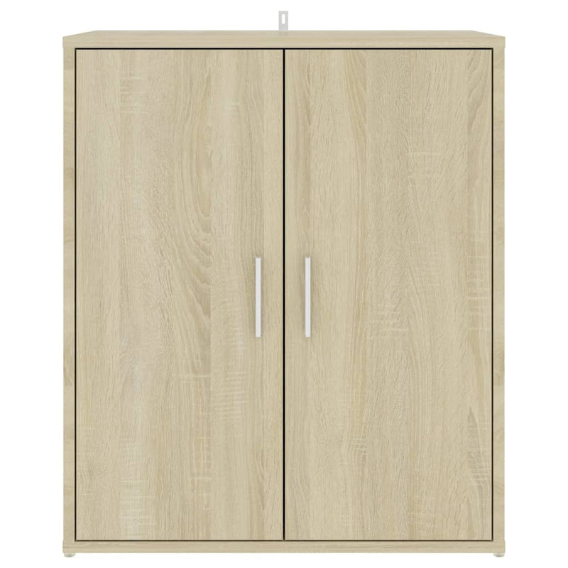 vidaXL sonoma tölgy színű szerelt fa cipősszekrény 60 x 35 x 70 cm